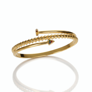 Brazalete Clavo Dorado