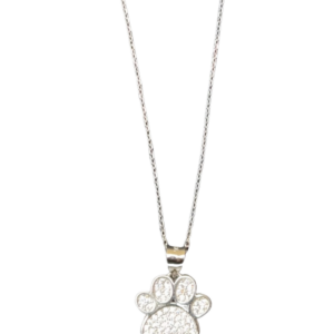 Collar con Colgante de Huella