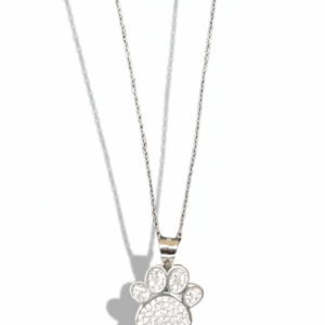 Collar con Colgante de Huella