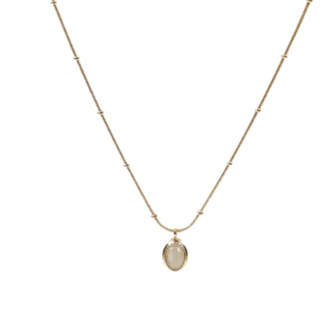 Collar dorado aqua