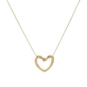 Collar colgante corazon
