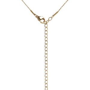collar colgante corazon hueco