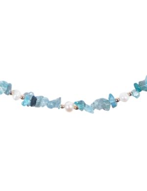 Collar apatita natural irregular