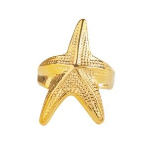 Anillo estrela de mar grande