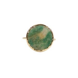 Anillo con piedra africana natural