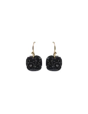 pendientes piedra volcanica