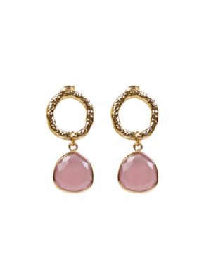 Pendientes rosa nostalgia
