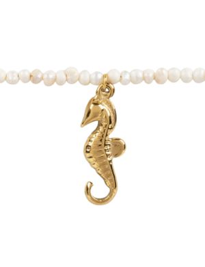 Pulsera charm caballito de mar