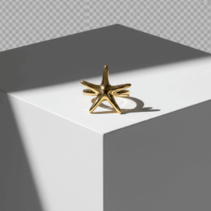 Anillo dorado estrella de mar