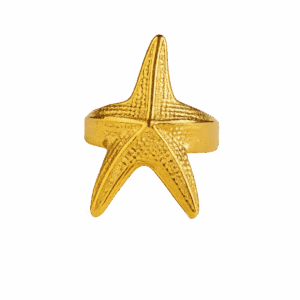Anillo estrella de mar grande