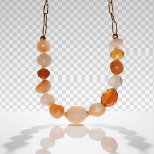 Collar con Imitaciones de Ópalo