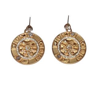 Pendientes Dorados con Ojo de Horus