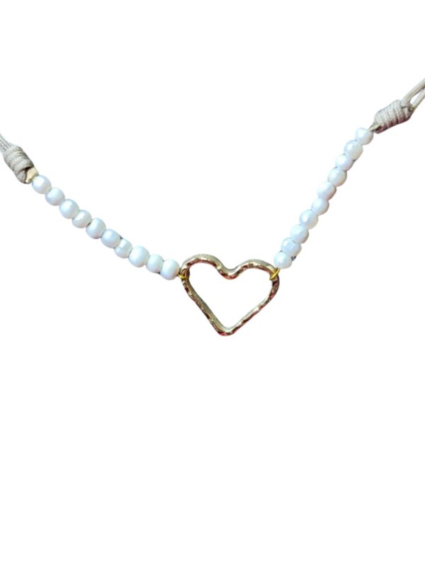 Pulsera corazon ajustable