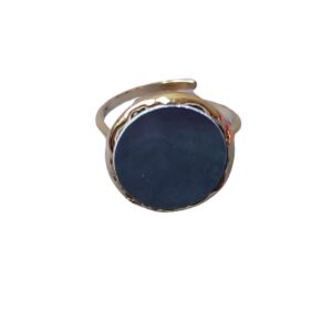 Anillo con nacar negro natural
