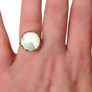 Anillo nacar negro