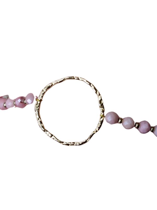 Pulsera rodocrosita