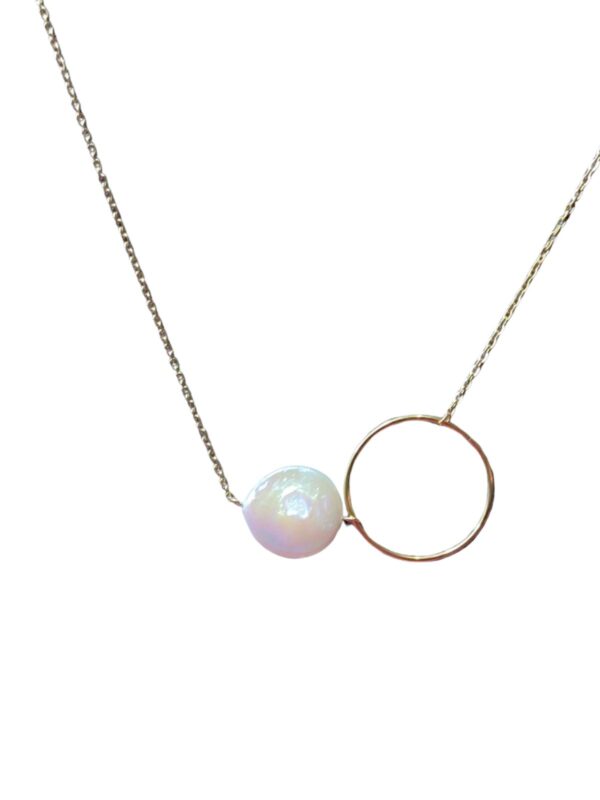 Collar nacar y aro