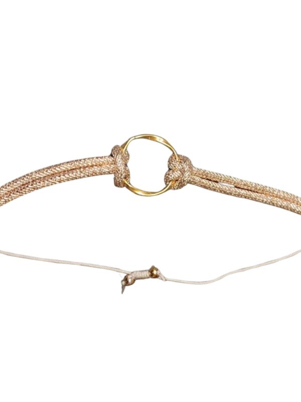 Pulsera rosa brillante