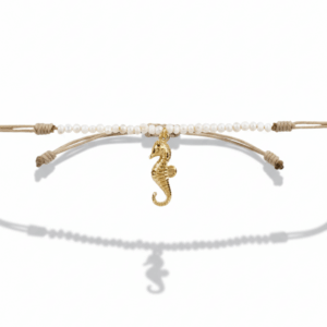 Pulsera charm caballito de mar