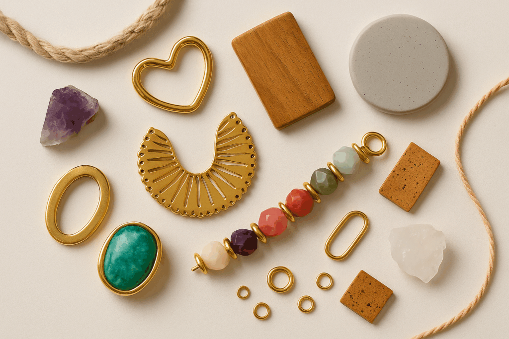 Materiales en bisuteria moderna y sus ventajas