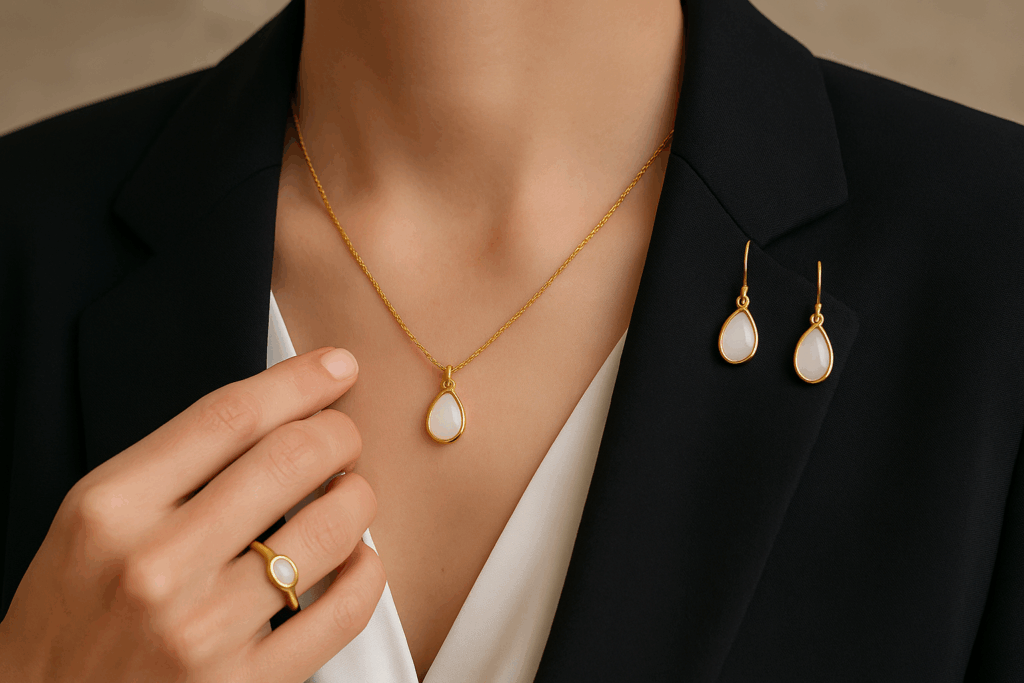 Bisuteria para una entrevista de trabajo