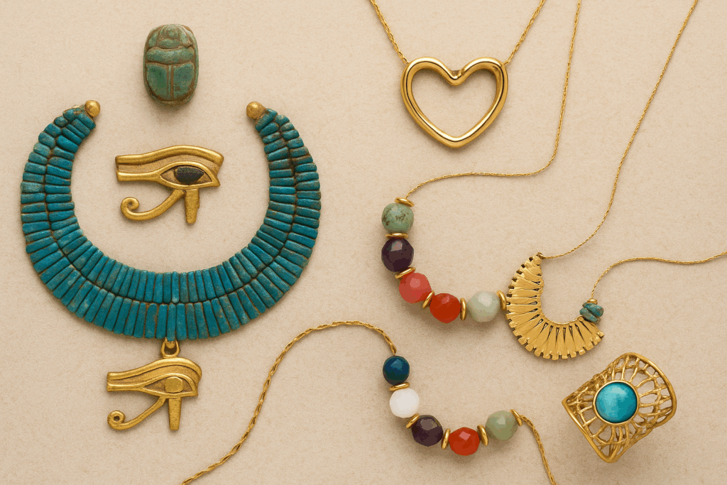 Historia de la bisutería: del antiguo Egipto a la moda actual 2 Historia de la bisuteria del antiguo Egipto a la moda actual